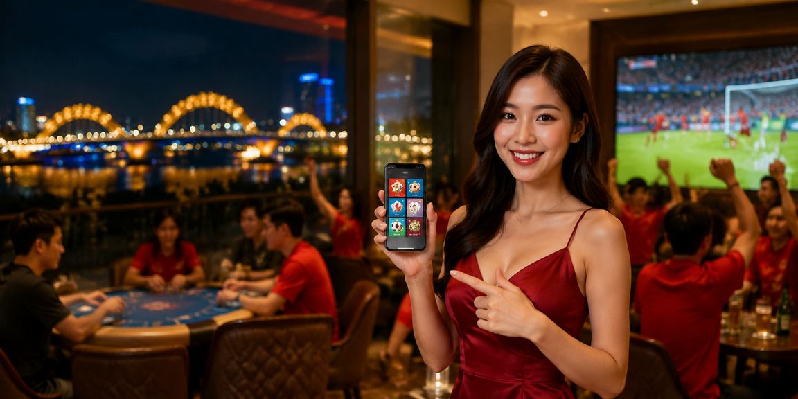 Người chơi bài tại Đà Nẵng trải nghiệm phòng High Roller trên điện thoại